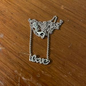 Pandora love necklace